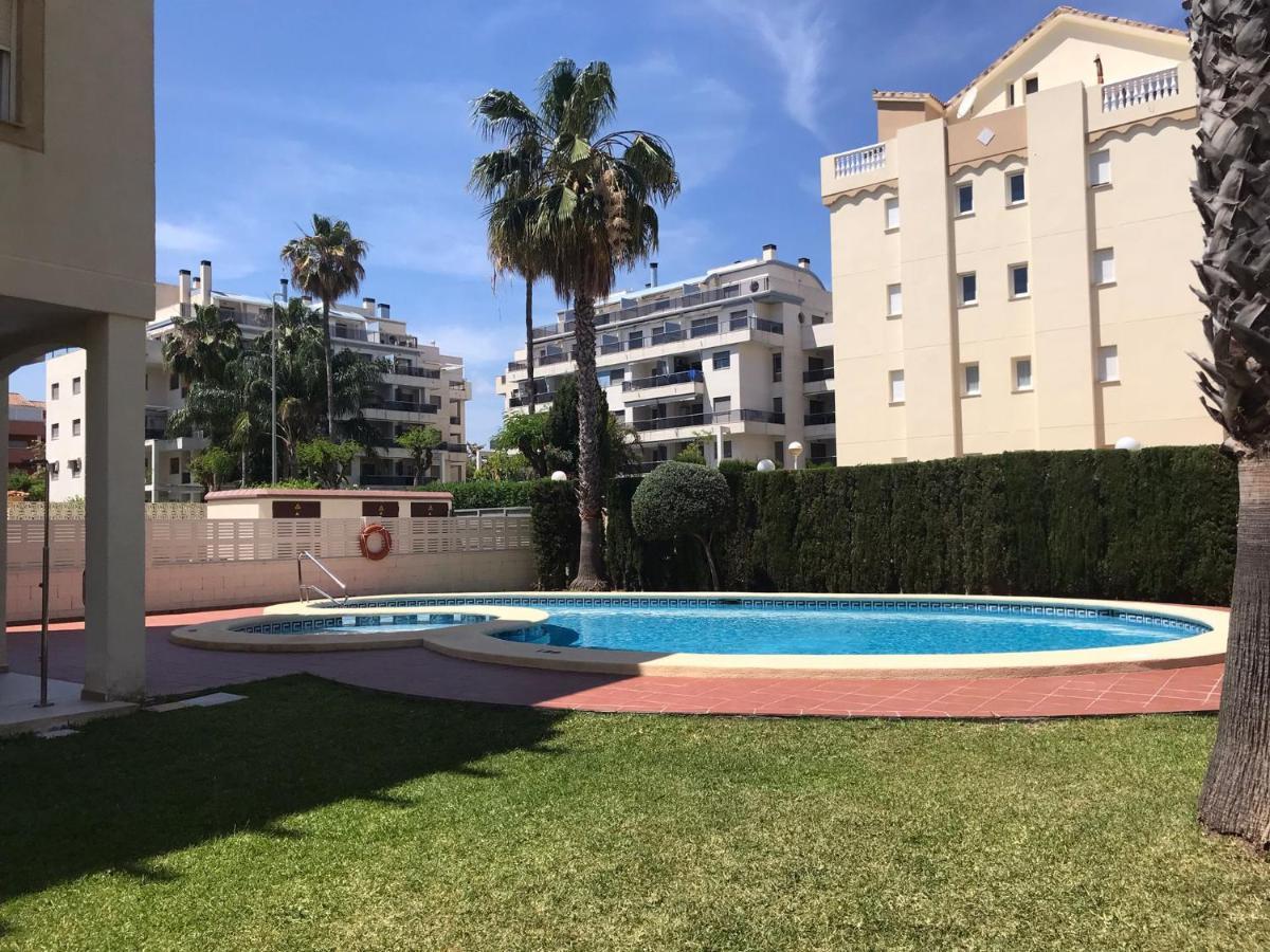 Lovely One Bedroom Unit With Balcony And Pool 德尼亚 外观 照片